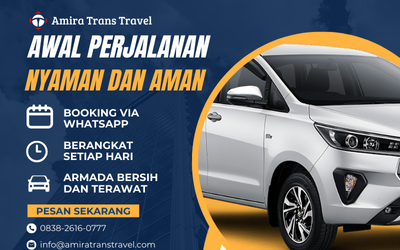 Cara Menikmati Perjalanan Nyaman Tanpa Stres dengan Amira Trans Travel
